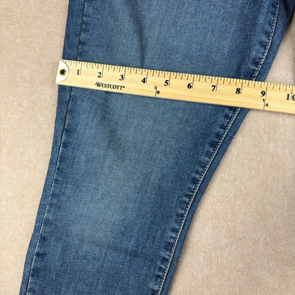 Signature Levi Strauss Totally Shaping Skinny Jeans 6S W28 L28 Blue Stretch - Picture 12 of 13